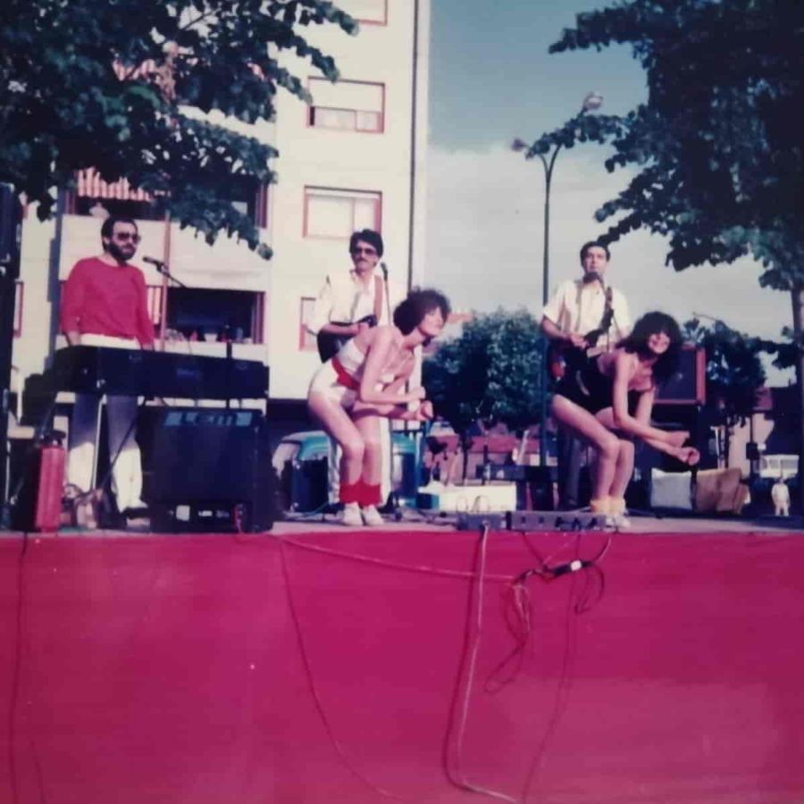 1985 - Spettacolo a Borgaretto (TO)
