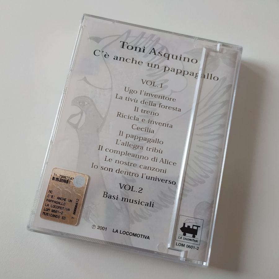 2001 - C'è anche un pappagallo, 2 musicassette
